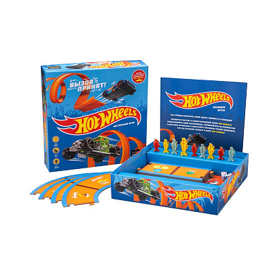 Настольная игра Hot Wheels. Вызов принят!, компоненты