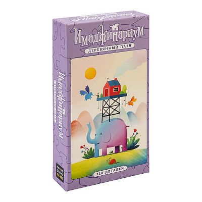 Деревянные пазлы Имаджинариум Гармония, коробка